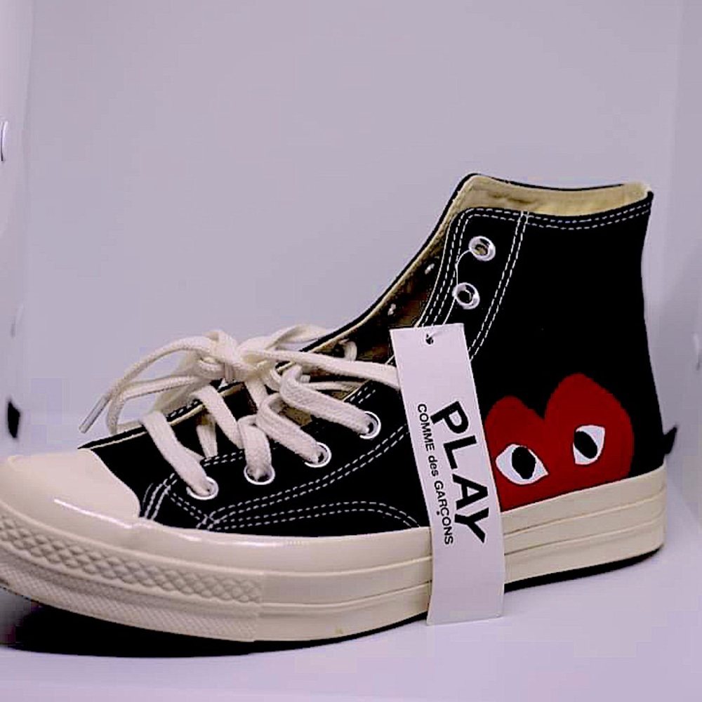 - Converse x COMME des GARÇONS PLAY High-Top❣️👟
